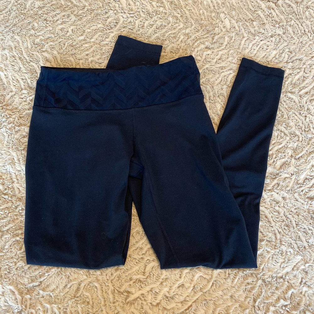 90 DEGREE BY REFLEX navy workout leggings
